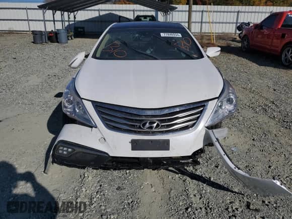 2017 Hyundai Azera Limited z VIN KMHFH4JG5HA590574, wystawiony jako Copart lot #77846934 z przebiegiem Nie podano mil oraz Szkoda całkowita • Salvage title. Historia ofert i sprzedaży dostępna na DreamBid. Obrazek 5.