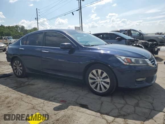 2015 Honda Accord EX-L z VIN 1HGCR2F81FA027708, wystawiony jako Copart lot #66947155 z przebiegiem 197 728 mil mil oraz Szkoda całkowita • Salvage title. Historia ofert i sprzedaży dostępna na DreamBid. Obrazek 4.