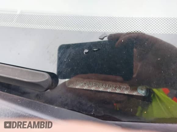 2010 Honda Accord EX z VIN 1HGCP3F78AA022727, wystawiony jako IAAI lot #43390486 z przebiegiem 207 178 mil mil oraz . Historia ofert i sprzedaży dostępna na DreamBid. Obrazek 12.