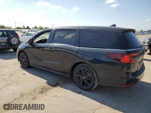 2024 Honda Odyssey Sport z VIN 5FNRL6H7XRB060630, wystawiony jako Copart lot #70953185 z przebiegiem Nie podano mil oraz Szkoda całkowita • Salvage title. Historia ofert i sprzedaży dostępna na DreamBid. Obrazek 2.