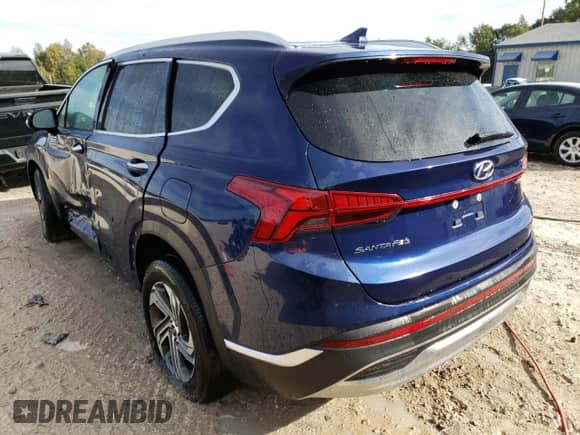 2021 Hyundai Santa Fe SEL with VIN 5NMS64AJXMH327694, listed as a Copart auction lot 66642902 with 15,078 mi miles and . Bid and sale history available at DreamBid. Image 3.