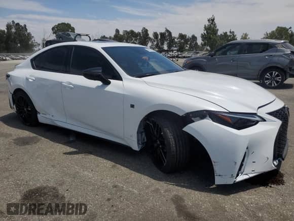 2024 Lexus IS 500 F Sport Performance z VIN JTHAP1D29R5006055, wystawiony jako Copart lot #66456854 z przebiegiem 1 341 mil mil oraz Szkoda całkowita • Salvage title. Historia ofert i sprzedaży dostępna na DreamBid. Obrazek 4.