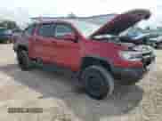 2017 Chevrolet Colorado 4WD ZR2 with VIN 1GCGTEEN5H1285386, listed as a Copart auction lot 63880895 with 75,443 mi miles and Salvage title. Bid and sale history available at DreamBid. Image 4.