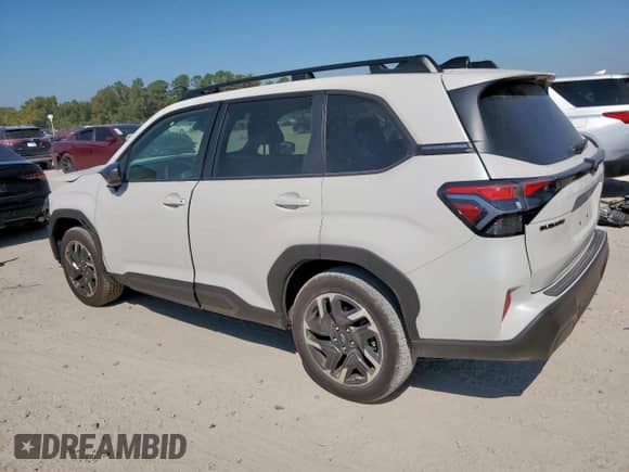 2025 Subaru Forester Limited с VIN JF2SLDRC9SH443774, выставлен на аукционе Copart как лот 86786565 с пробегом 4 782 миль миль и Списание • Salvage title. История ставок и продаж доступна на DreamBid. Изображение 2.