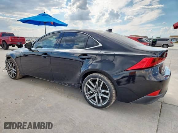 2017 Lexus IS 200t с VIN JTHBA1D27H5041648, выставлен на аукционе Copart как лот 84061645 с пробегом 86 240 миль миль и Списание • Salvage title. История ставок и продаж доступна на DreamBid. Изображение 2.