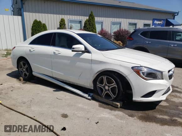 2014 Mercedes-Benz CLA 250 with VIN WDDSJ4GB8EN109746, listed as a Copart auction lot 70213285 with 136,080 mi miles and Non repairable. Bid and sale history available at DreamBid. Image 4.