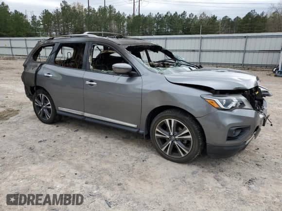 2020 Nissan Pathfinder Platinum с VIN 5N1DR2DN0LC605059, выставлен на аукционе Copart как лот 51507605 с пробегом Не указан миль и Списание • Salvage title. История ставок и продаж доступна на DreamBid. Изображение 4.
