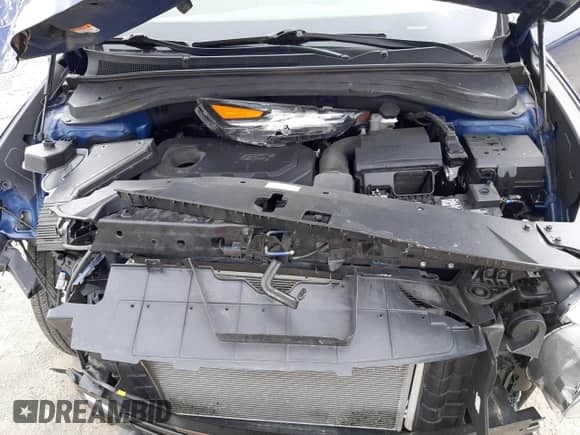 2020 Hyundai Santa Fe SE with VIN 5NMS2CAD0LH180221, listed as a Copart auction lot 55202262 with Not provided miles and . Bid and sale history available at DreamBid. Image 7.