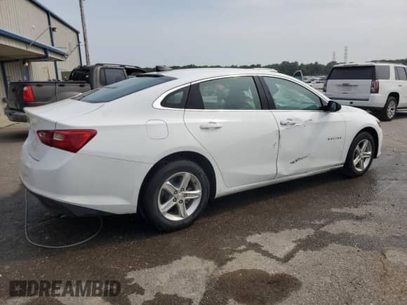 2023 Chevrolet Malibu LS with VIN 1G1ZB5ST1PF251518, listed as a Copart auction lot 59891125 with 48,745 mi miles and Salvage title. Bid and sale history available at DreamBid. Image 3.