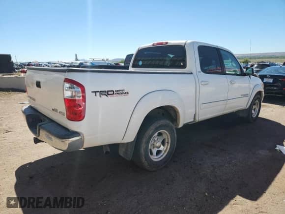 2006 Toyota Tundra SR5 с VIN 5TBDT44106S554348, выставлен на аукционе Copart как лот 81677095 с пробегом 205 293 миль миль и Списание • Salvage title. История ставок и продаж доступна на DreamBid. Изображение 3.