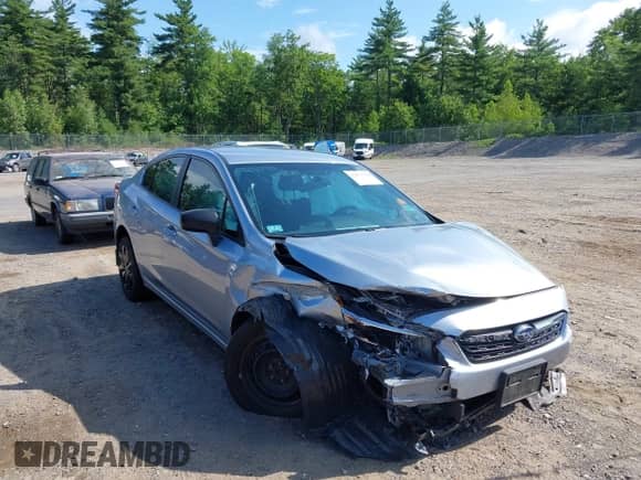 2022 Subaru Impreza with VIN 4S3GKAB66N3608014, listed as a IAAI auction lot 42675764 with 35,355 mi miles and . Bid and sale history available at DreamBid. Image 1.
