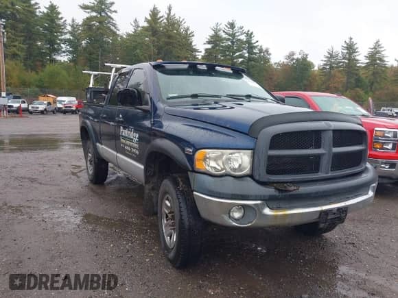 2005 Dodge 2500 SLT with VIN 3D7KS28D35G734176, listed as a IAAI auction lot 43300725 with 193,521 mi miles and . Bid and sale history available at DreamBid. Image 1.