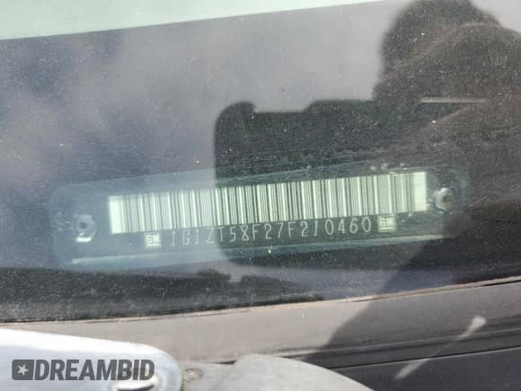 2007 Chevrolet Malibu 1LT z VIN 1G1ZT58F27F210460, wystawiony jako Copart lot #58484604 z przebiegiem 113 032 mil mil oraz Szkoda całkowita • Salvage title. Historia ofert i sprzedaży dostępna na DreamBid. Obrazek 12.