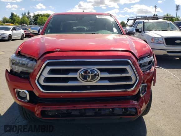 2022 Toyota Tacoma Limited with VIN 3TMGZ5AN5NM526625, listed as a Copart auction lot 64094465 with 44,339 mi miles and Salvage title. Bid and sale history available at DreamBid. Image 5.