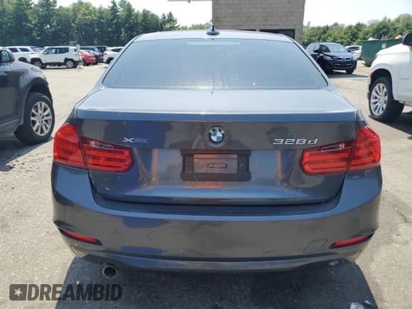 2014 BMW 3 Series 328d xDrive with VIN WBA3D5C51EKX96711, listed as a Copart auction lot 63532195 with 187,068 mi miles and Clean title. Bid and sale history available at DreamBid. Image 6.