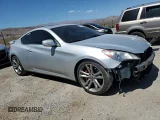 2011 Hyundai Genesis Coupe Track z VIN KMHHU6KH1BU054511, wystawiony jako Copart lot #69161164 z przebiegiem 86 091 mil mil oraz Szkoda całkowita • Salvage title. Historia ofert i sprzedaży dostępna na DreamBid. Obrazek 4.