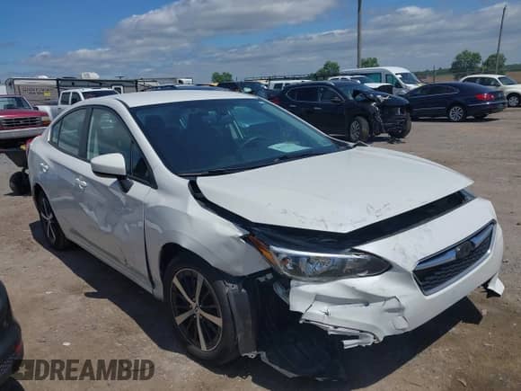 2019 Subaru Impreza Premium with VIN 4S3GKAD60K3617042, listed as a IAAI auction lot 42296679 with 55,522 mi miles and . Bid and sale history available at DreamBid. Image 6.