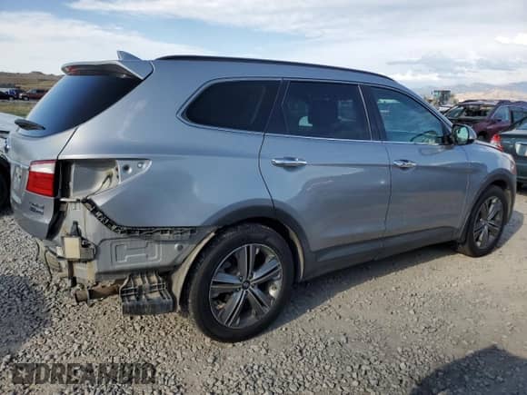 2016 Hyundai Santa Fe SE with VIN KM8SRDHF2GU157686, listed as a Copart auction lot 71923535 with 122,541 mi miles and Salvage title. Bid and sale history available at DreamBid. Image 3.