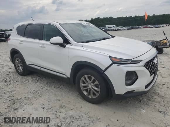 2020 Hyundai Santa Fe SE with VIN 5NMS23AD2LH150380, listed as a Copart auction lot 69992685 with 103,933 mi miles and Salvage title. Bid and sale history available at DreamBid. Image 4.
