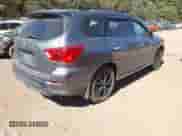 2018 Nissan Pathfinder SV with VIN 5N1DR2MN0JC677439, listed as a IAAI auction lot 43446831 with 180,185 mi miles and . Bid and sale history available at DreamBid. Image 4.