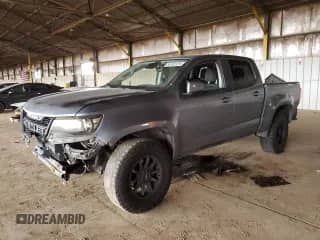 2019 Chevrolet Colorado 2WD LT with VIN 1GCGSCEN8K1252185, listed as a Copart auction lot 86105125 with 77,244 mi miles and Salvage title. Bid and sale history available at DreamBid. Image 1.