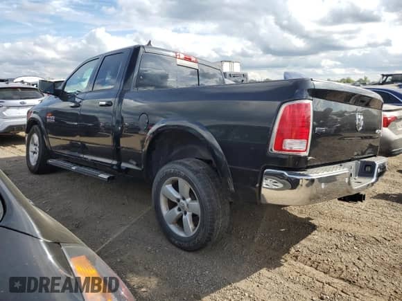 2015 Ram 1500 с VIN 1C6RR7JG8FS746783, выставлен на аукционе Copart как лот 80501295 с пробегом 237 297 миль миль и Списание • Salvage title. История ставок и продаж доступна на DreamBid. Изображение 2.