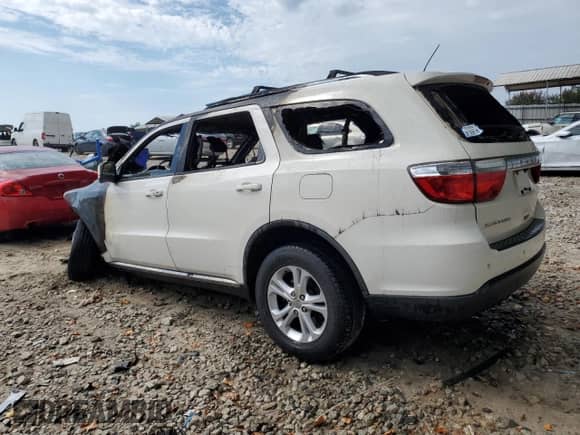 2011 Dodge Durango Crew with VIN 1D4RD4GG5BC660206, listed as a Copart auction lot 83839215 with Not provided miles and Non repairable. Bid and sale history available at DreamBid. Image 2.