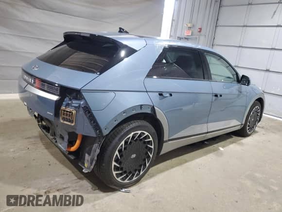 2024 Hyundai Ioniq 5 Limited with VIN KM8KRDDF4RU336496, listed as a Copart auction lot 65261315 with 1,884 mi miles and Salvage title. Bid and sale history available at DreamBid. Image 3.