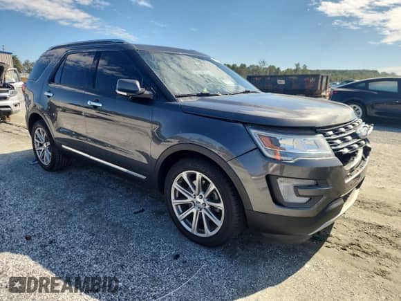 2017 Ford Explorer Limited z VIN 1FM5K7F87HGC37699, wystawiony jako Copart lot #84562305 z przebiegiem 160 807 mil mil oraz Szkoda całkowita • Salvage title. Historia ofert i sprzedaży dostępna na DreamBid. Obrazek 4.