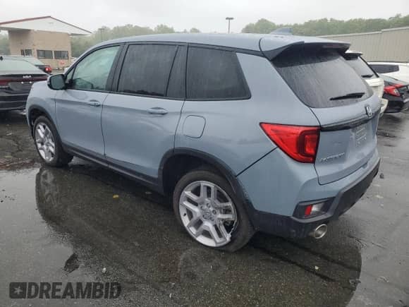2024 Honda Passport EX-L with VIN 5FNYF8H5XRB020030, listed as a Copart auction lot 58777515 with 12,508 mi miles and Salvage title. Bid and sale history available at DreamBid. Image 2.