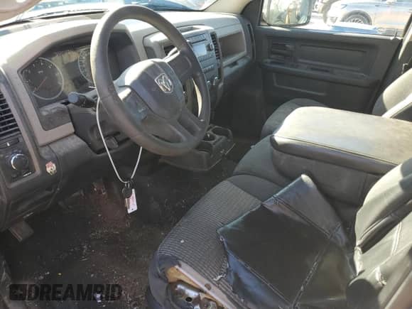 2011 Ram 1500 ST with VIN 1D7RB1GK1BS530151, listed as a Copart auction lot 79097364 with 196,165 mi miles and Salvage title. Bid and sale history available at DreamBid. Image 7.