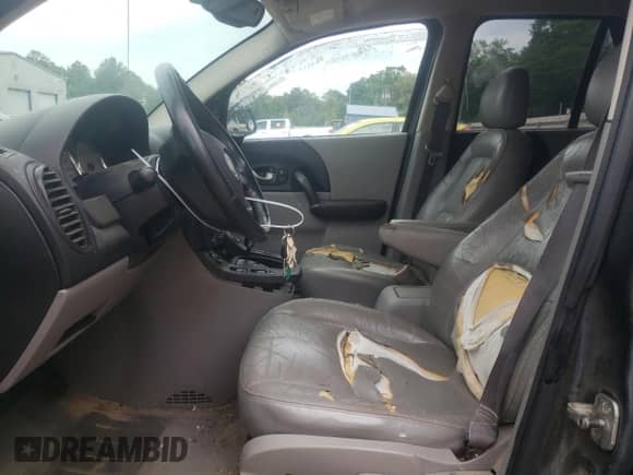 2004 Saturn VUE V6 with VIN 5GZCZ53444S829919, listed as a Copart auction lot 55735535 with 252,538 mi miles and Salvage title. Bid and sale history available at DreamBid. Image 7.