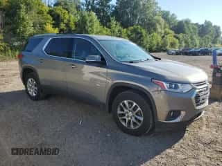 2018 Chevrolet Traverse LT Cloth with VIN 1GNEVGKWXJJ178891, listed as a Copart auction lot 71154475 with 160,198 mi miles and Clean title. Bid and sale history available at DreamBid. Image 4.