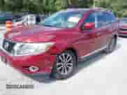 2014 Nissan Pathfinder SV with VIN 5N1AR2MMXEC672457, listed as a IAAI auction lot 43103851 with 150,484 mi miles and . Bid and sale history available at DreamBid. Image 2.