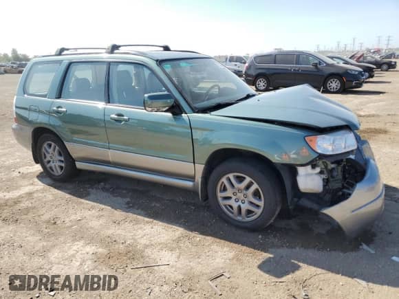 2007 Subaru Forester X L.L. Bean with VIN JF1SG67667H710877, listed as a Copart auction lot 71054455 with 108,268 mi miles and Salvage title. Bid and sale history available at DreamBid. Image 4.