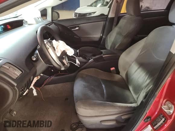 2012 Toyota Prius Three with VIN JTDKN3DUXC1547736, listed as a Copart auction lot 81023185 with Not provided miles and Salvage title. Bid and sale history available at DreamBid. Image 7.