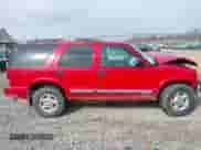 2000 Chevrolet Blazer LT with VIN 1GNDT13W1Y2342269, listed as a IAAI auction lot 41877436 with 15,112 mi miles and . Bid and sale history available at DreamBid. Image 14.