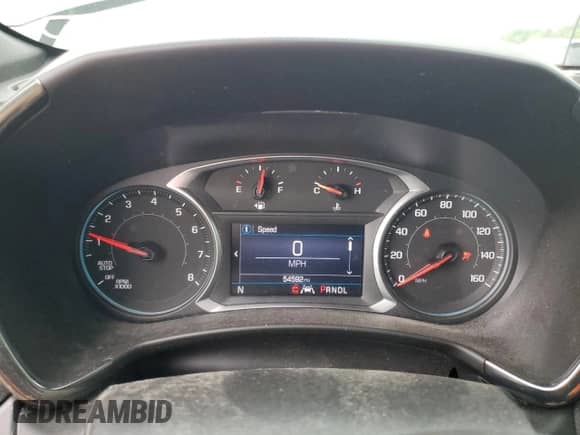 2022 Chevrolet Equinox RS with VIN 2GNAXWEV1N6152138, listed as a Copart auction lot 65270585 with 54,592 mi miles and Salvage title. Bid and sale history available at DreamBid. Image 9.