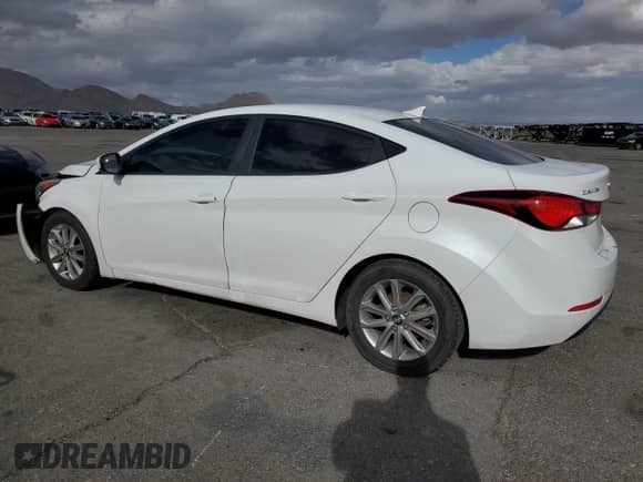 2015 Hyundai Elantra SE с VIN 5NPDH4AE8FH587605, выставлен на аукционе Copart как лот 85938475 с пробегом 136 360 миль миль и Списание • Salvage title. История ставок и продаж доступна на DreamBid. Изображение 2.