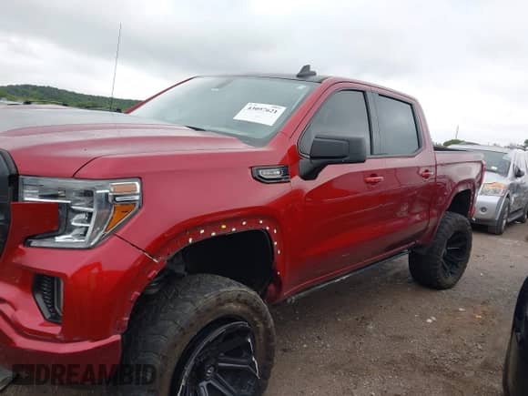 2022 GMC Sierra 1500 Elevation with VIN 3GTU9CED6NG201960, listed as a IAAI auction lot 43097621 with 157,394 mi miles and . Bid and sale history available at DreamBid. Image 14.