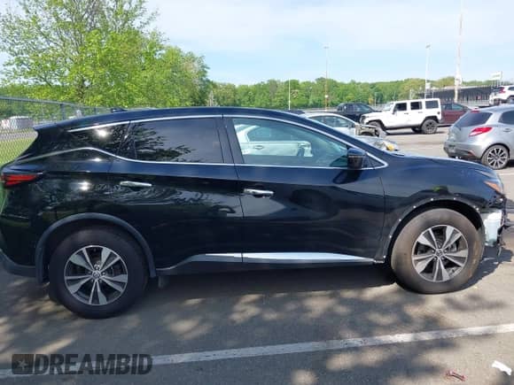 2020 Nissan Murano S with VIN 5N1AZ2AJ5LN108422, listed as a IAAI auction lot 42150238 with 69,960 mi miles and . Bid and sale history available at DreamBid. Image 13.