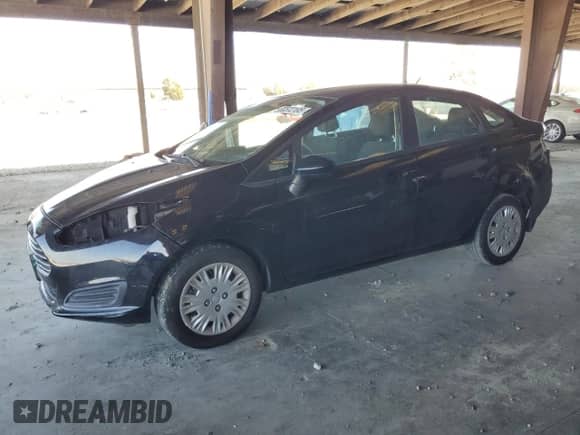 2017 Ford Fiesta S with VIN 3FADP4AJ8HM126522, listed as a Copart auction lot 80572195 with 43,403 mi miles and Salvage title. Bid and sale history available at DreamBid. Image 1.