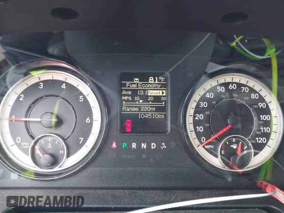 2017 Ram 1500 Tradesman z VIN 1C6RR7KT0HS813715, wystawiony jako IAAI lot #41534606 z przebiegiem 104 510 mil mil oraz . Historia ofert i sprzedaży dostępna na DreamBid. Obrazek 7.