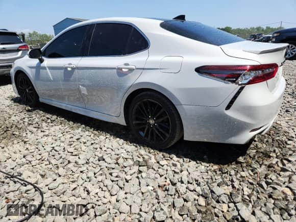 2022 Toyota Camry XSE with VIN 4T1K61BKXNU055868, listed as a Copart auction lot 65652195 with 56,360 mi miles and Salvage title. Bid and sale history available at DreamBid. Image 2.