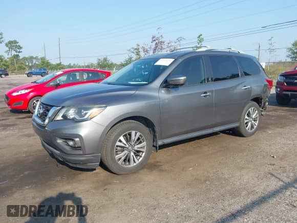 2017 Nissan Pathfinder S with VIN 5N1DR2MN0HC681730, listed as a IAAI auction lot 43265055 with 134,751 mi miles and . Bid and sale history available at DreamBid. Image 17.