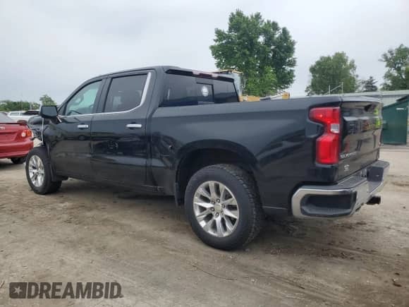 2020 Chevrolet Silverado 1500 LTZ с VIN 3GCUYGET1LG368872, выставлен на аукционе Copart как лот 55946955 с пробегом 96 626 миль миль и Списание • Salvage title. История ставок и продаж доступна на DreamBid. Изображение 2.