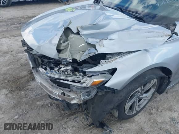 2018 Honda Accord EX-L with VIN 1HGCV1F57JA086766, listed as a IAAI auction lot 42980779 with 160,040 mi miles and . Bid and sale history available at DreamBid. Image 6.