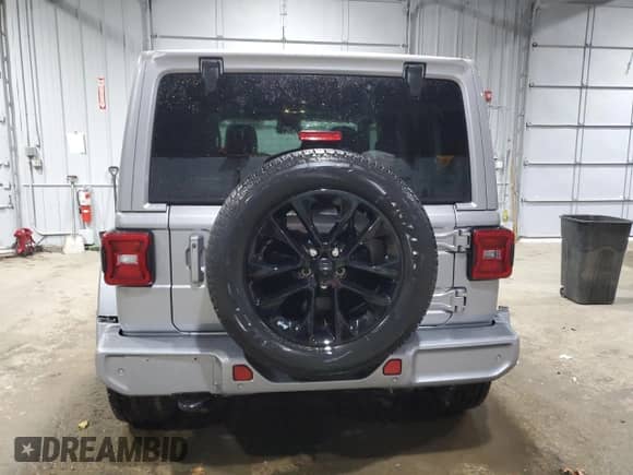 2021 Jeep Wrangler Unlimited Sahara Altitude z VIN 1C4HJXEN1MW692690, wystawiony jako Copart lot #84927014 z przebiegiem 34 268 mil mil oraz Szkoda całkowita • Salvage title. Historia ofert i sprzedaży dostępna na DreamBid. Obrazek 6.