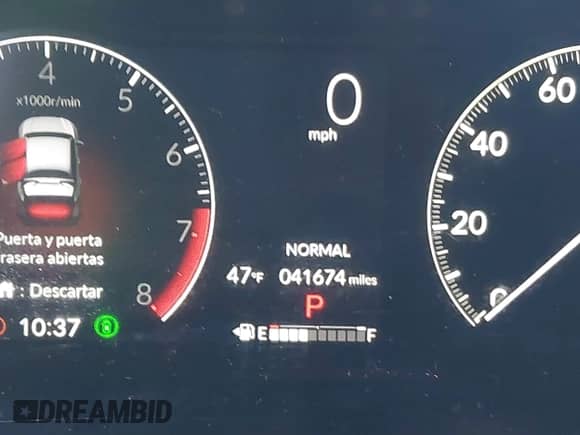 2024 Honda HR-V LX с VIN 3CZRZ2H3XRM721521, выставлен на аукционе IAAI как лот 40921212 с пробегом 41 674 миль миль и . История ставок и продаж доступна на DreamBid. Изображение 16.
