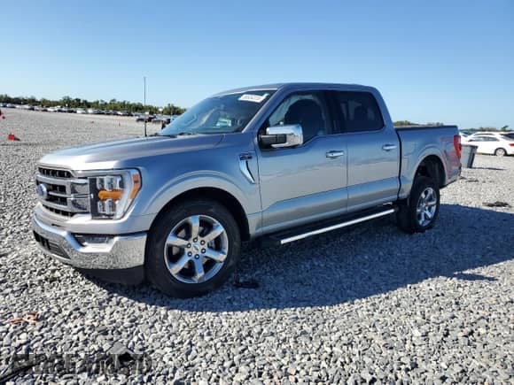 2022 Ford F-150 Lariat with VIN 1FTFW1E88NKF15515, listed as a Copart auction lot 86834315 with 48,129 mi miles and Salvage title. Bid and sale history available at DreamBid. Image 1.